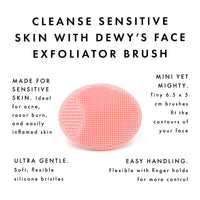 Face Exfoliator Brushes (2-Piece Set)