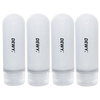 Leakproof Silicone Travel Bottles (4 x 89ml Set)